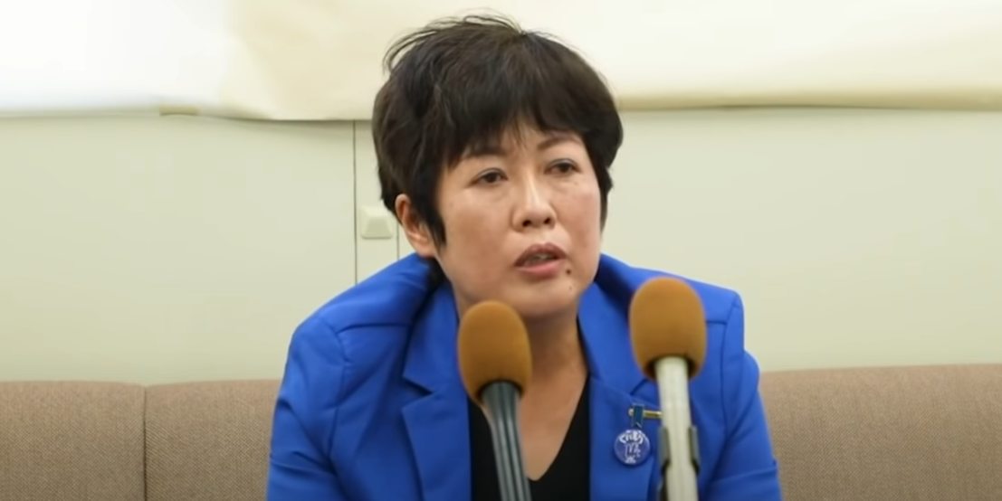 新党くにもりの本間奈々代表