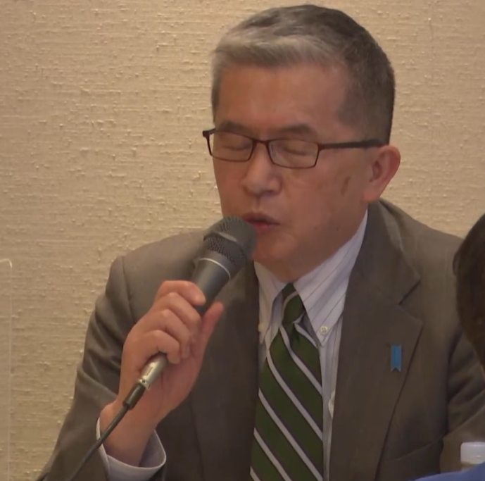 新党くにもりの沢田栄一